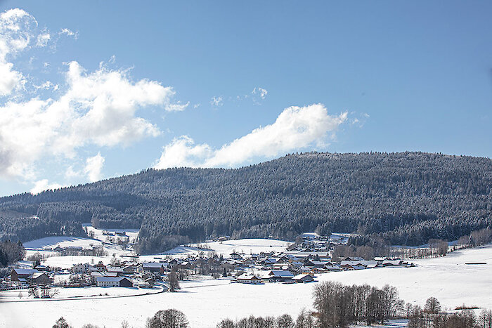 Winterlandschaft in Lindenau Winterurlaub im Bayerischen Wald